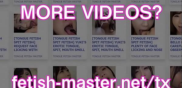 trendsJapanese Asian Tongue Spit Face Nose Licking Sucking Kissing Handjob Fetish - More at fetish-master.net